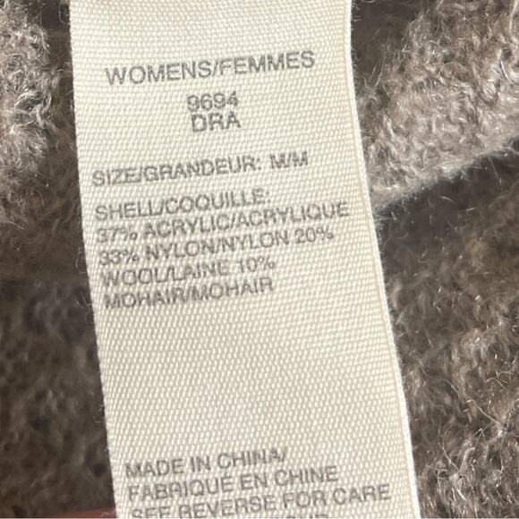 Woolrich Crewneck Cardigan Wool Mohair Blend  Sweater Size Medium - Picture 9 of 11